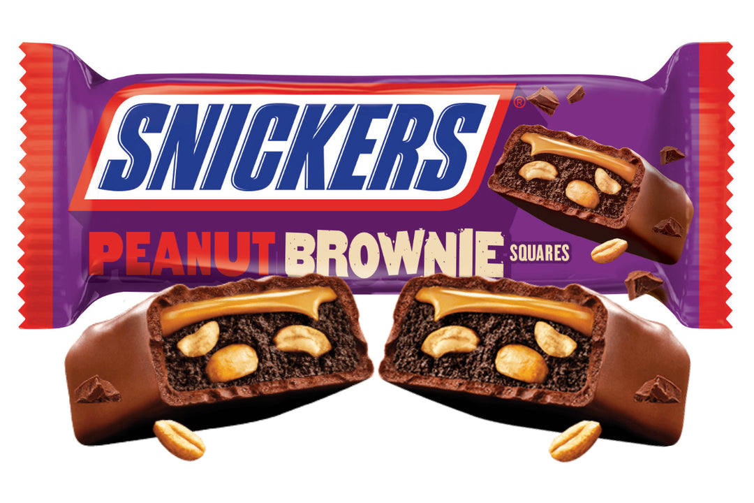 Snickers Peanut Brownie Squares 34 g