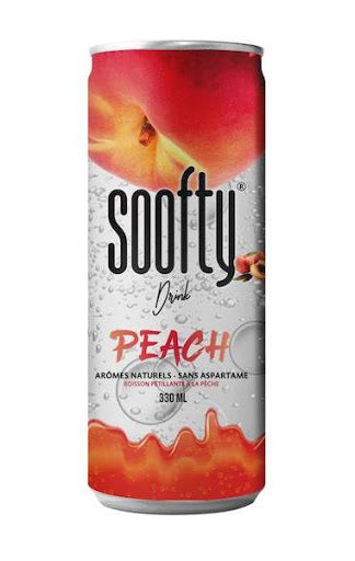 Soofty Peach 330 ml - Exotic Drinks - Europe - Snaxies