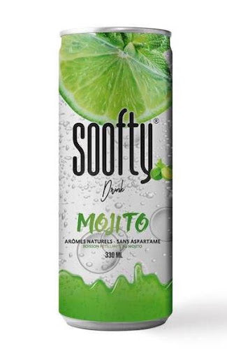 Soofty Mojito 330 ml Snaxies Exotic Drinks Montreal Quebec Canada