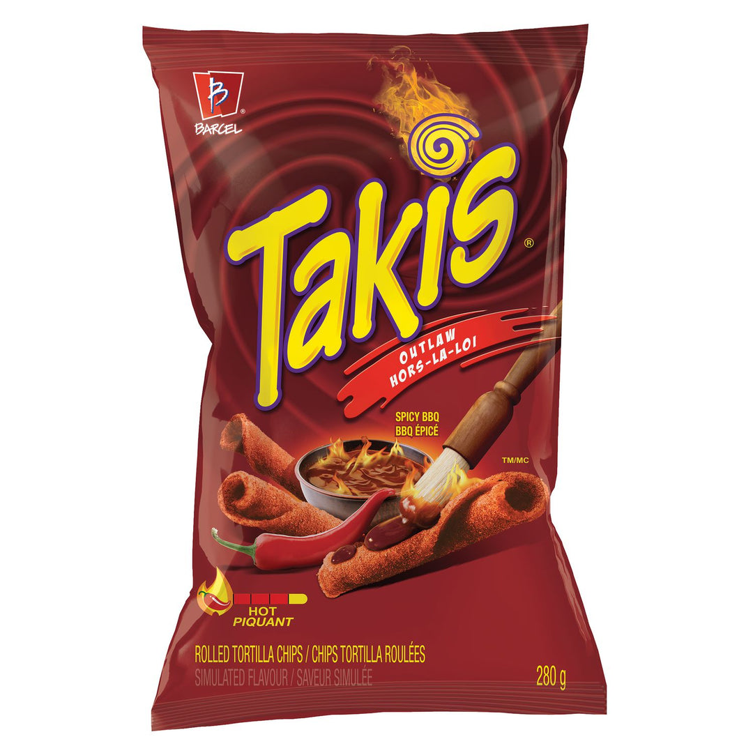 Takis Outlaw Spicy BBQ 280 g