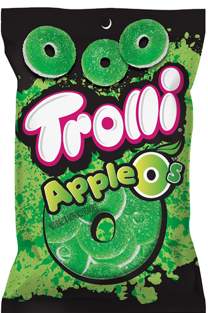 Trolli Apple O's 120 g Exotic Candy Snaxies Canada