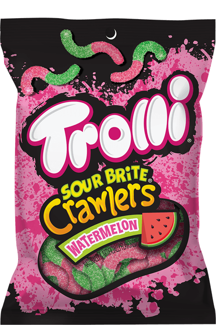 Trolli Sour Brite Crawlers Watermelon 142 g
