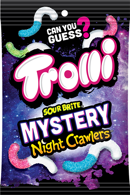 Trolli Sour Brite Mystery Night Crawlers 142 g Snaxies Exotic Candy Canada