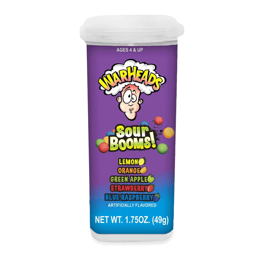 Warheads Sour Booms 49 g Snaxies Exotic Candy