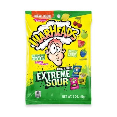 Warheads Extreme Sour 56 g Exotic Candy 
