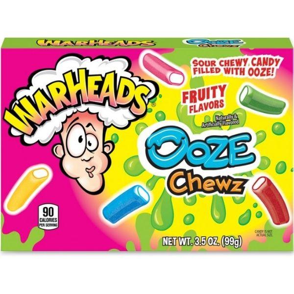 Warheads Ooze Chewz Theatre Box 99 g Snaxies Exotic Snacks Montreal Quebec Canada
