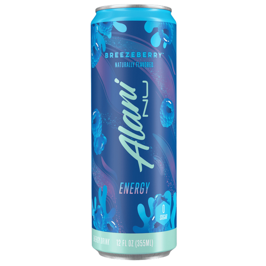 Alani Nu Breezeberry Energy Drink 355 ml Snaxies Exotic Drink Montreal Quebec Canada 