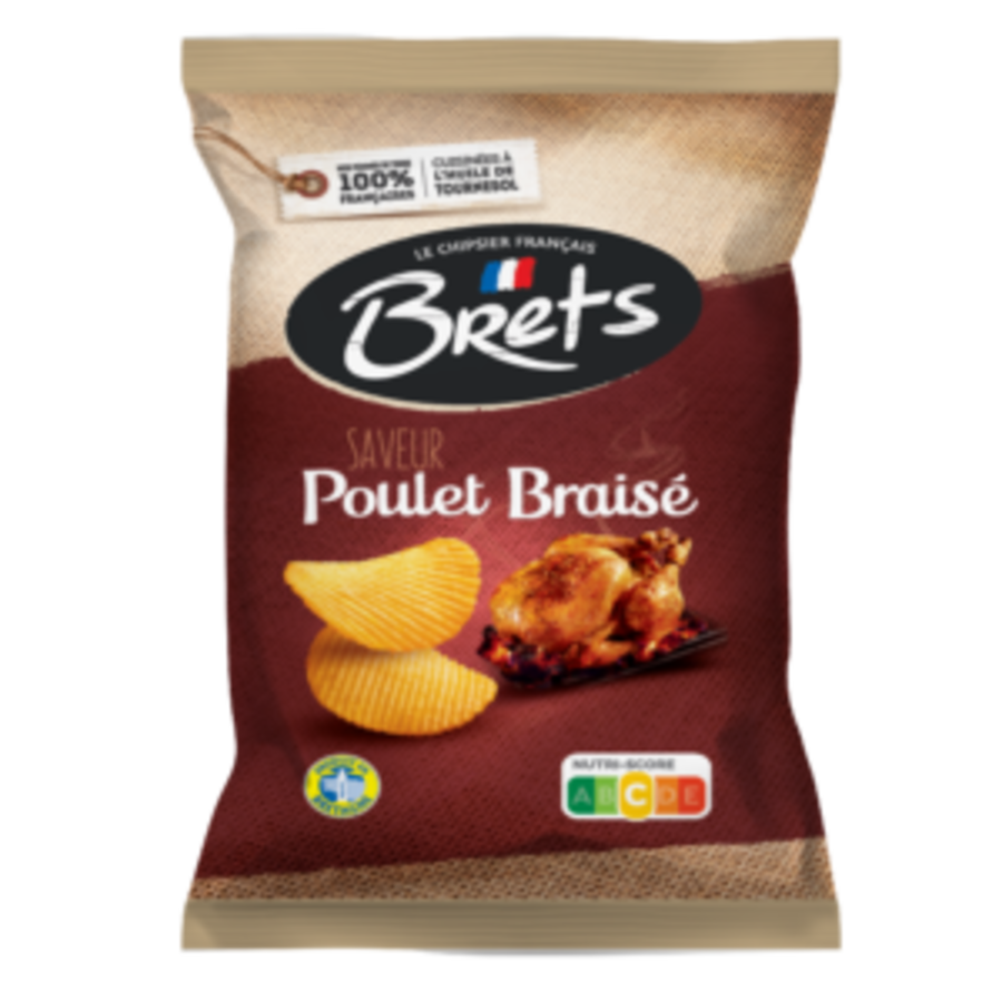 Brets Chips Grilled Chicken Flavour 125 g Snaxies Exotic Chips Montreal Canada