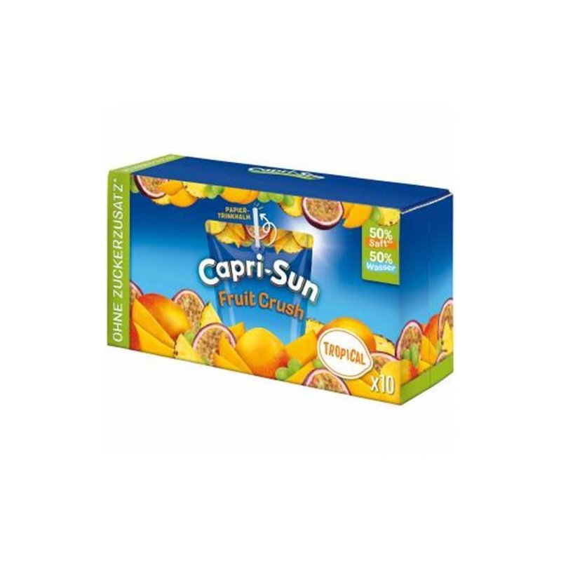 Capri-Sun Fruit Crush 200 ml Imported Exotic Drink Snaxies Montreal Quebec Canada