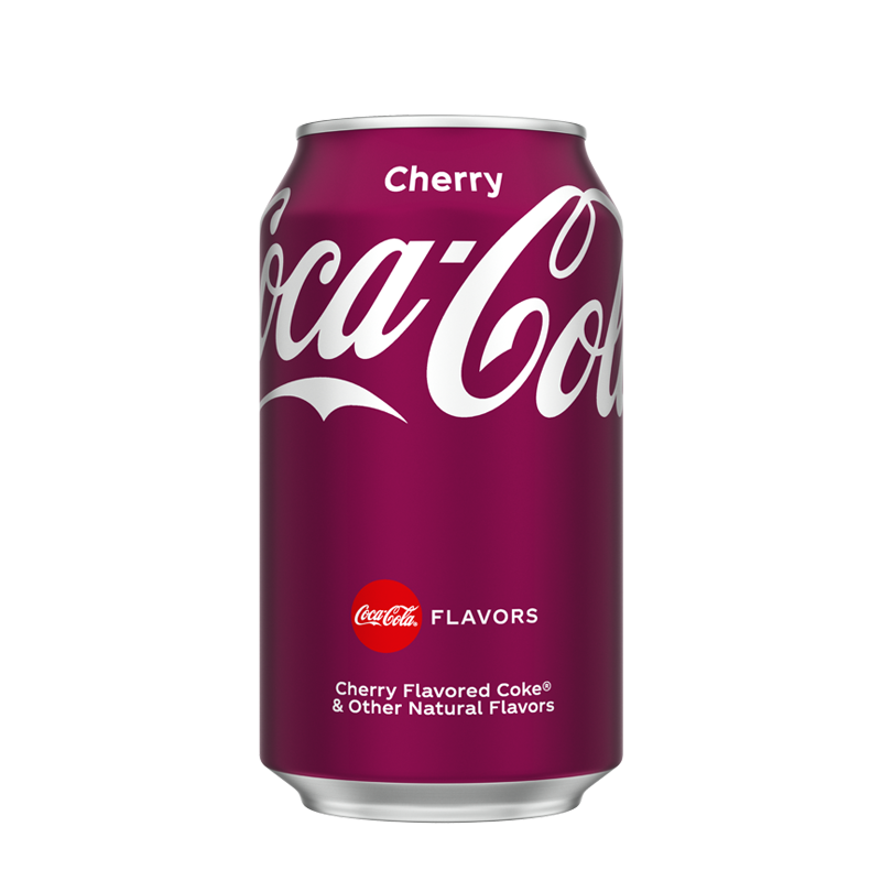 Coca-Cola Cherry 330 ml Snaxies Exotic Drinks Montreal Quebec Canada