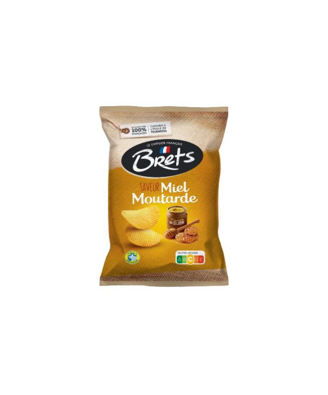 Brets Chips Honey Mustard Flavour 125 g Snaxies Exotic Chips Montreal Canada
