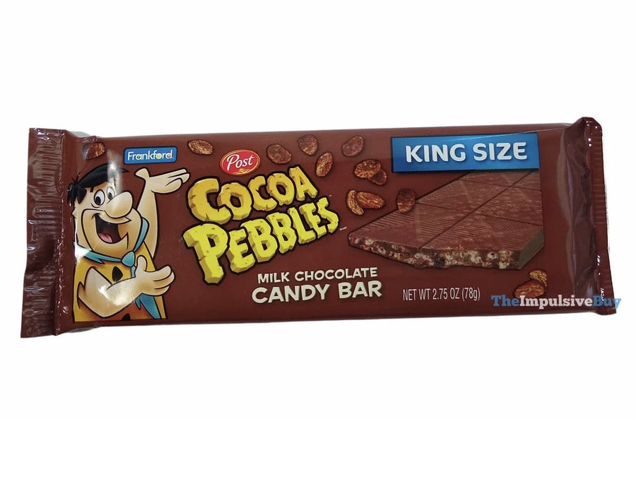 Frankford Cocoa Pebbles Chocolate Bar 78 g Snaxies Exotic Chocolate Montreal Canada