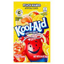 Kool Aid Unsweetened Peach Mango Drink Mix 4 g Snaxies Exotic Drink Mix Montreal Canada