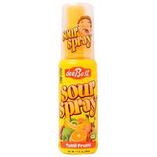 DeeBest Sour Spray Candy Tutti Frutti 30 ml Snaxies Exotic Candy Montreal Canada