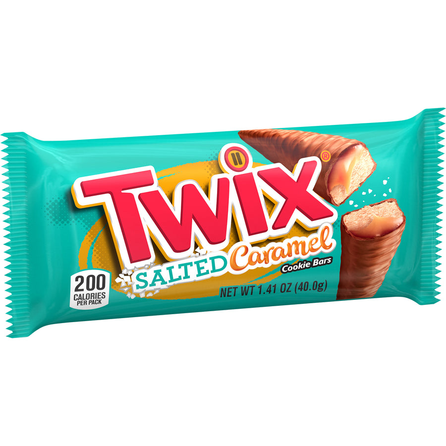 Twix Salted Caramel Chocolate Bar 40 g Snaxies Exotic Chocolate Montreal Canada