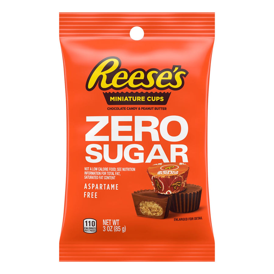 Reese Miniature Cups Sugar Free 85 g Snaxies Exotic Chocolate Montreal Canada