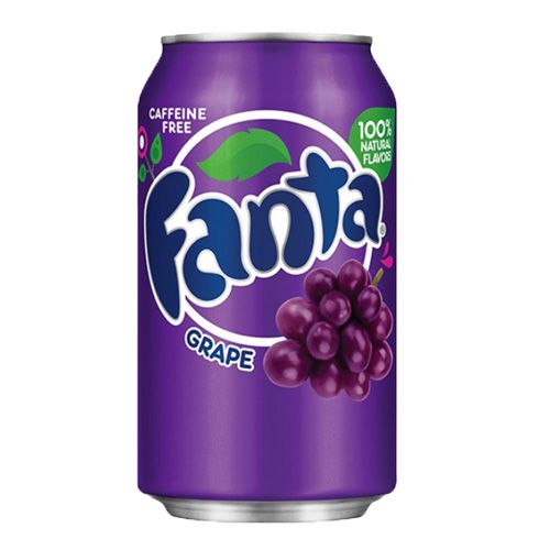 Fanta Grape Can 355 ml Snaxies Exotic Drinks Montreal Quebec Canada