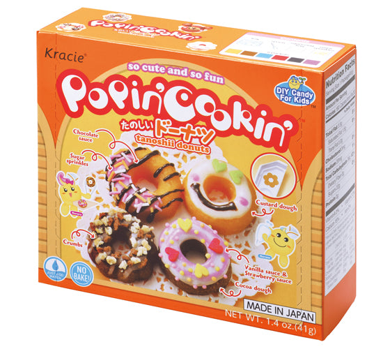 Kracie Popin Cookin Donuts Kit 41 g Snaxies Exotic Candy Montreal Canada