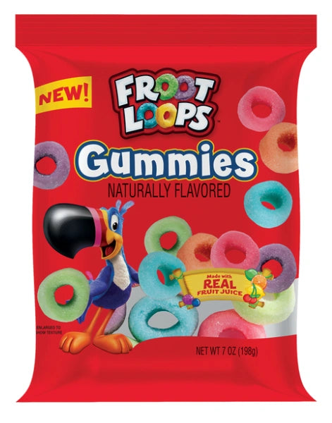 Froot Loops Gummies 198 g Snaxies Exotic Candy Montreal Canada