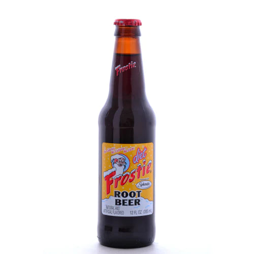 Frostie Diet Root Beer Soda 355 ml Snaxies Exotic Soft Drinks Montreal