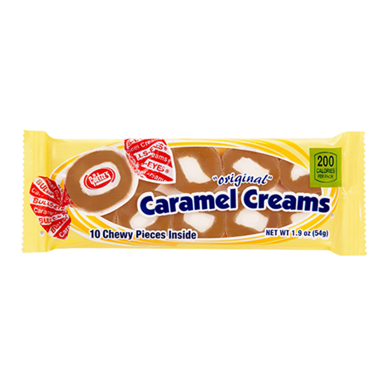 Goetze's Caramel Creams 54 g Snaxies Exotic Candy Montreal Canada