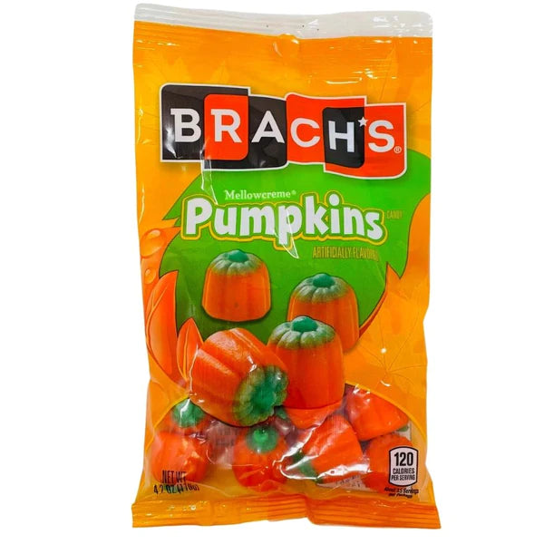 Brach's Mellowcreme Pumpkins 119 g Snaxies Exotic Candy Montreal