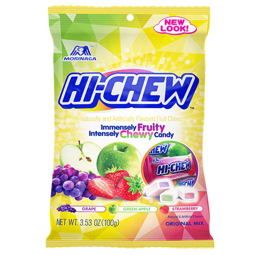 Hi-Chew Original Chew Mix 100 g Snaxies Exotic Candy Montreal Canada