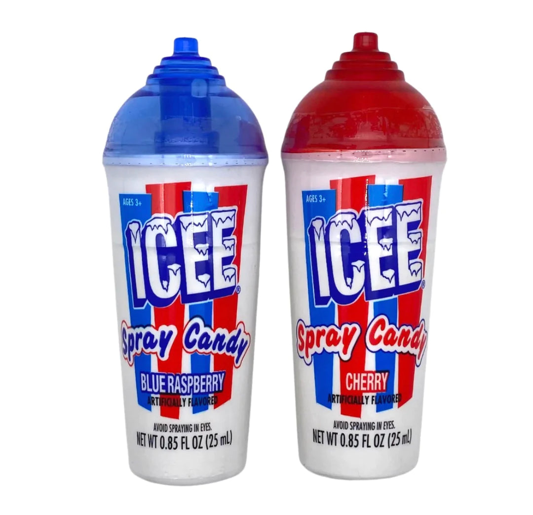 Icee Spray Candy 25 ml Snaxies Exotic Candy Montreal Canada  