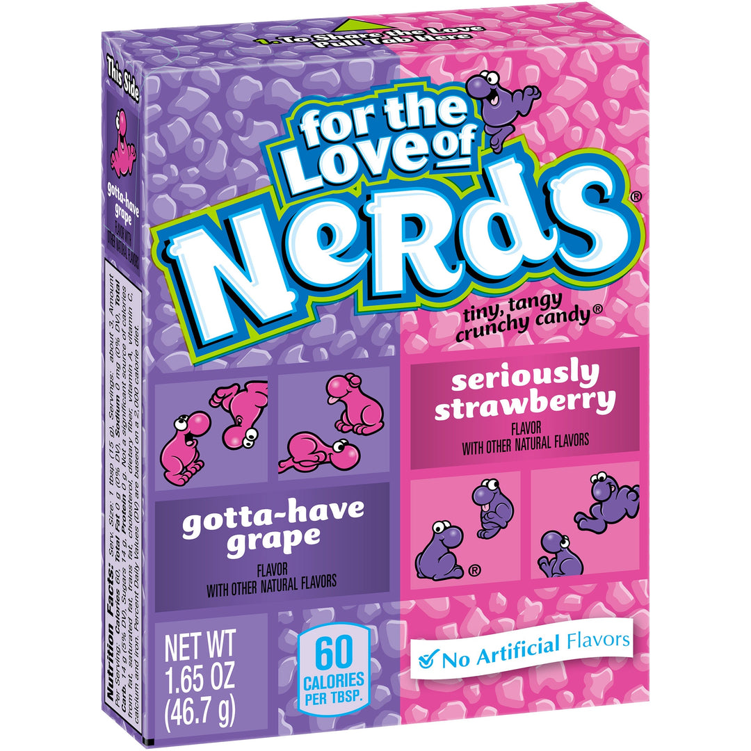 Nerds Gotta-Have Grape & Seriously Strawberry 47 g Snaxies Exotic Snacks Montreal Quebec Canada