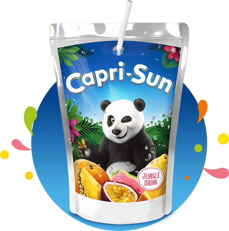 Capri-Sun Jungle Drink 200 ml Imported Exotic Drink Snaxies Montreal Quebec Canada