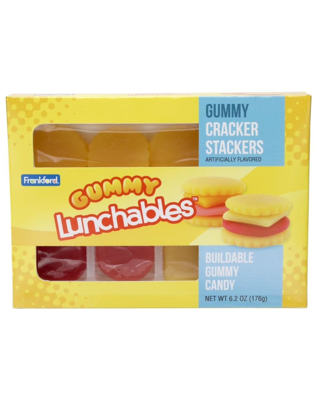 Lunchables Cracker Stacker Gummies 176 g Snaxies Exotic Snacks Montreal Canada