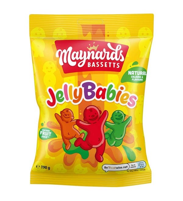 Maynards Bassetts Jelly Babies 190 g Snaxies Exotic Candy Montreal Canada