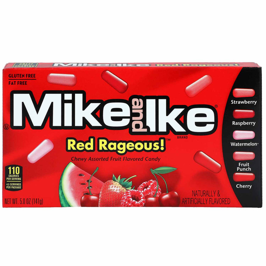 Mike & Ike Red Rageous 141 g Snaxies Exotic Candy Montreal Canada