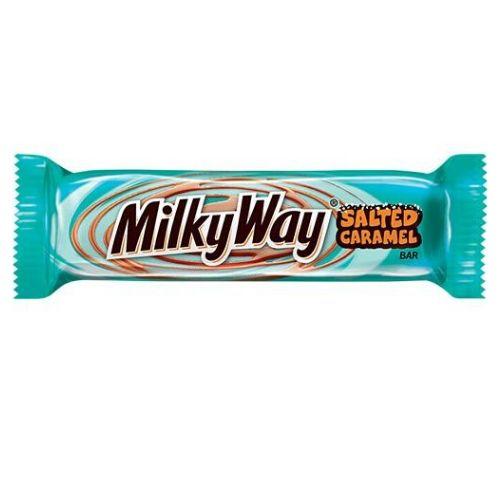 Milky Way Salted Caramel Chocolate Bar 44.2 g Snaxies Exotic Chocolate Montreal Canada