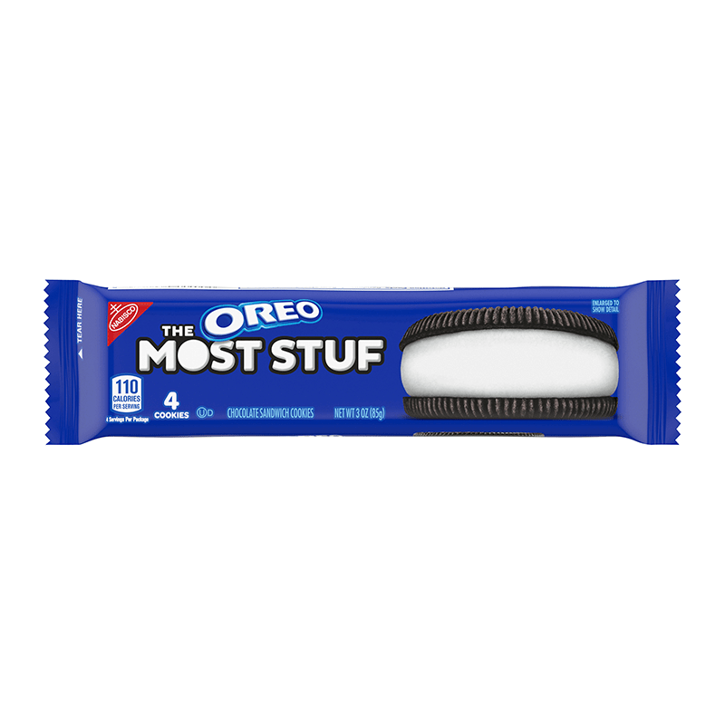 Oreo The Most Stuff 85 g Snaxies Exotic Cookies Montreal Canada