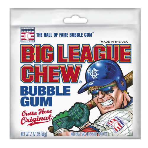Big League Chew Bubble Gum 60 g from the US Snaxies Montreal Canada