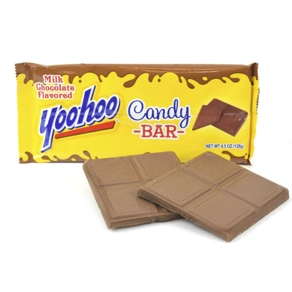 Yoo-hoo Milk Chocolate Candy Bar 128 g Snaxies Exotic Chocolate Montreal Canada