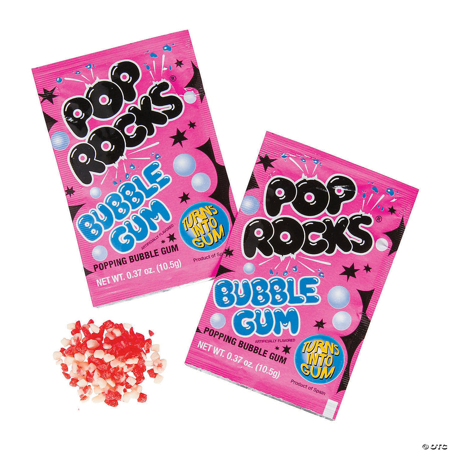 Pop Rocks Bubble Gum 9.5 g Snaxies Exotic Candy Montreal Canada