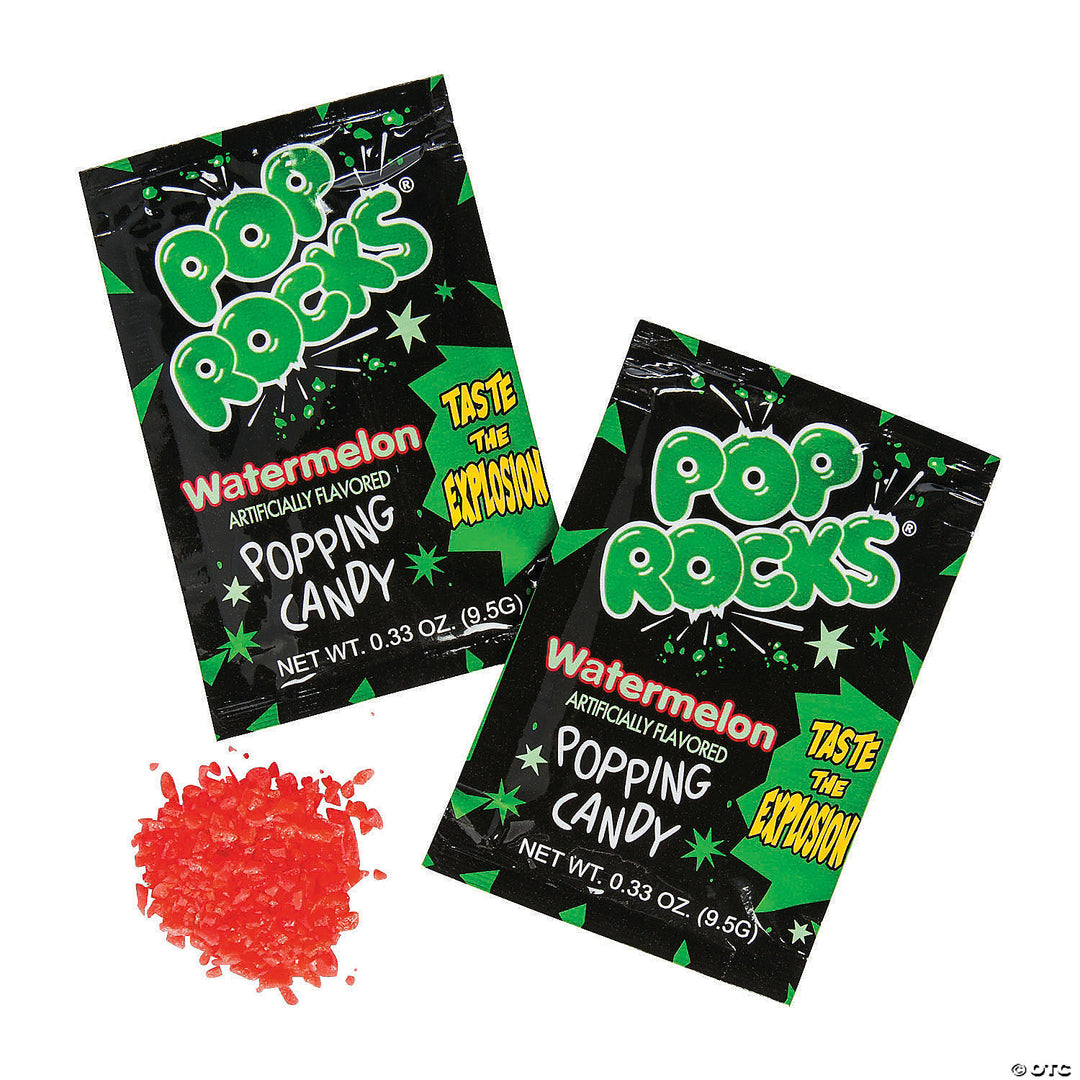 Pop Rocks Watermelon 9.5 g Snaxies Exotic Candy Montreal Canada