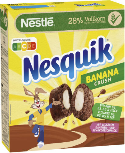 Nesquik Banana Crush Cereal 350 g Snaxies Exotic Cereal Montreal