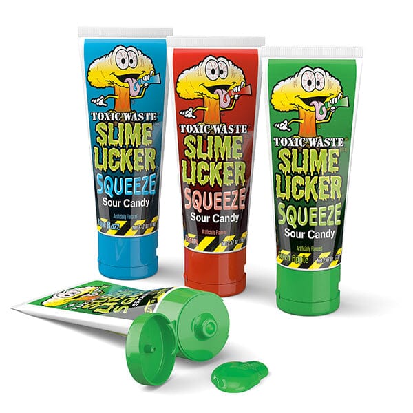 Toxic Waste Slime Licker Squeeze Candy 70 g Exotic Candy Snaxies Montreal Quebec Canada