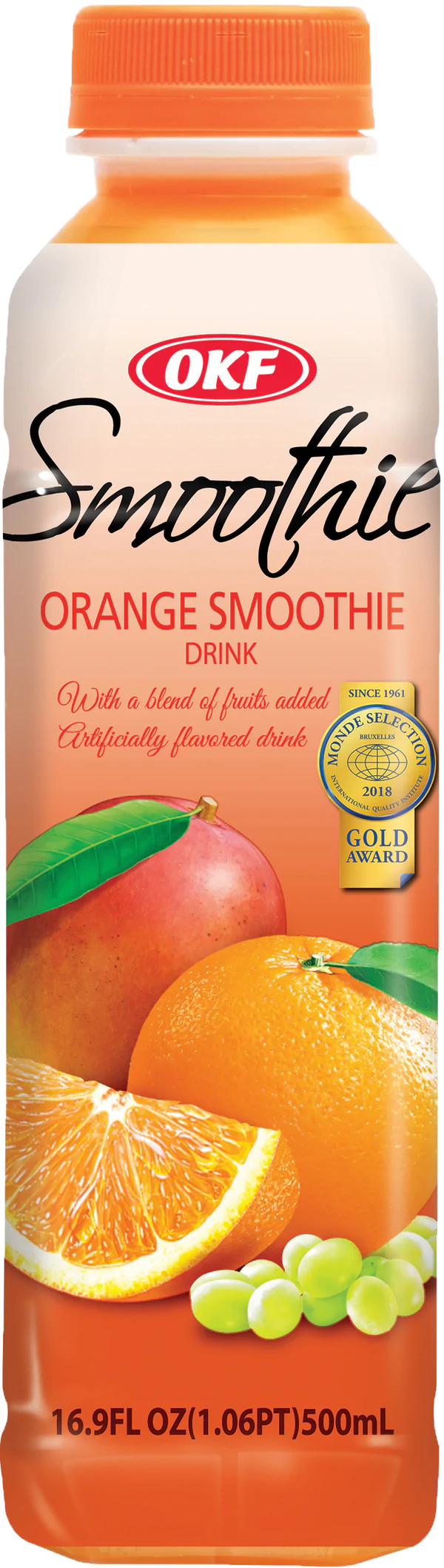 OKF Orange Smoothie Drink 500 ml Snaxies Exotic Drinks Montreal Canada