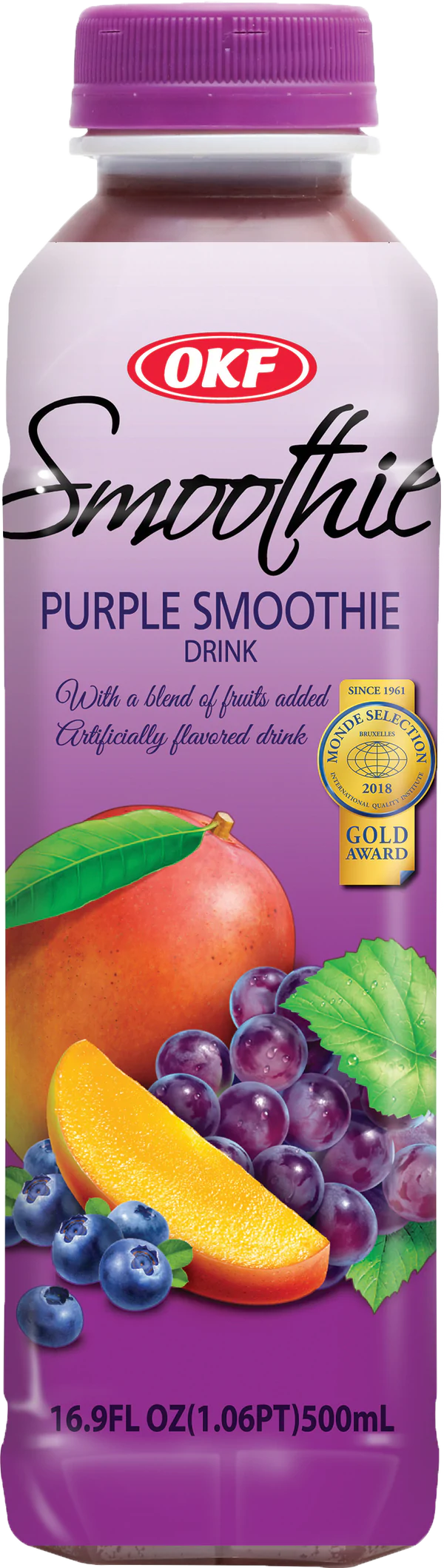 OKF Purple Smoothie Drink 500 ml Snaxies Exotic Drinks Montreal Canada