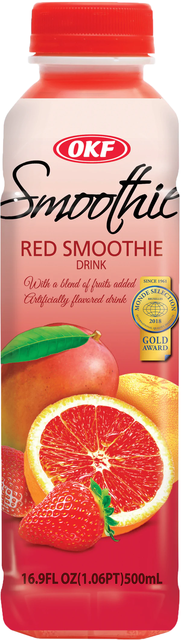 OKF Red Smoothie Drink 500 ml Snaxies Exotic Drinks Montreal Canada