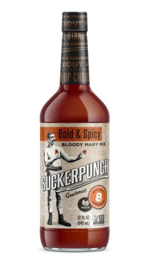 Suckerpunch Bold & Spicy Bloody Mary Mix 946 ml Snaxies Exotic Snacks Montreal Canada