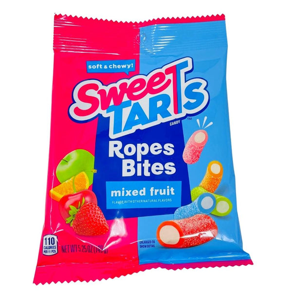 SweeTARTS Ropes Bites Mixed Fruit 149 g Snaxies Exotic Candy Montreal Canada